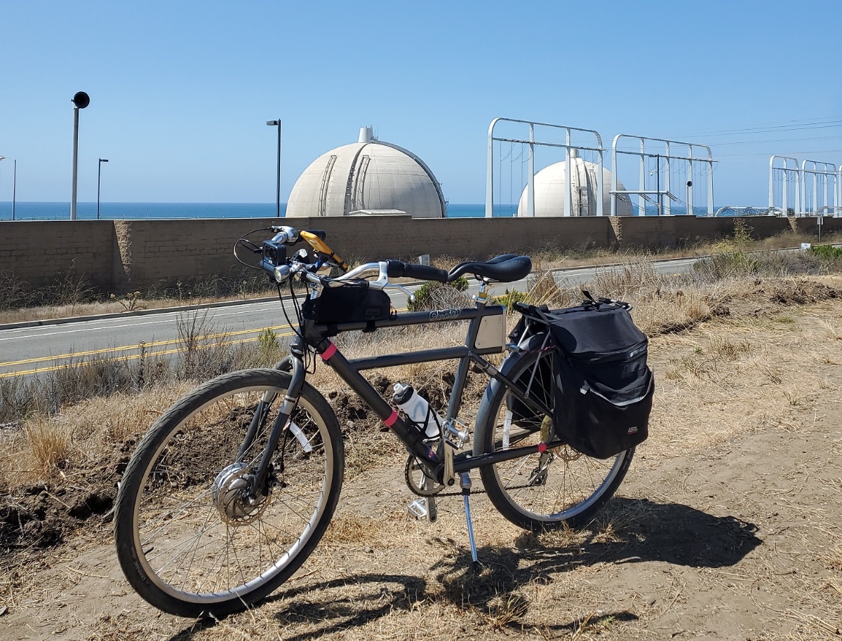Lick observatory as you drive up the hills